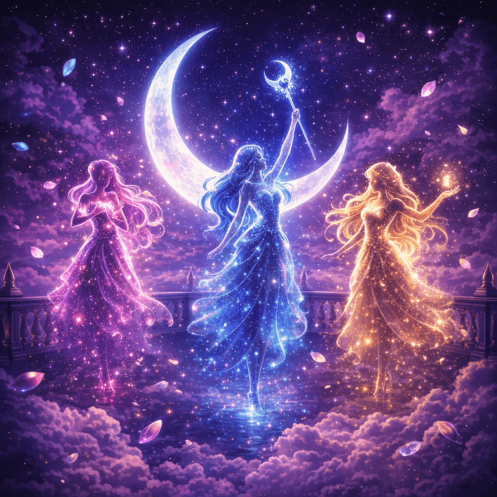 Moon Princess themed artwork