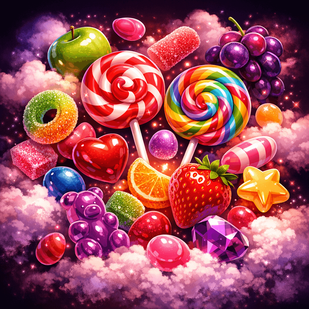 Sweet Bonanza themed artwork